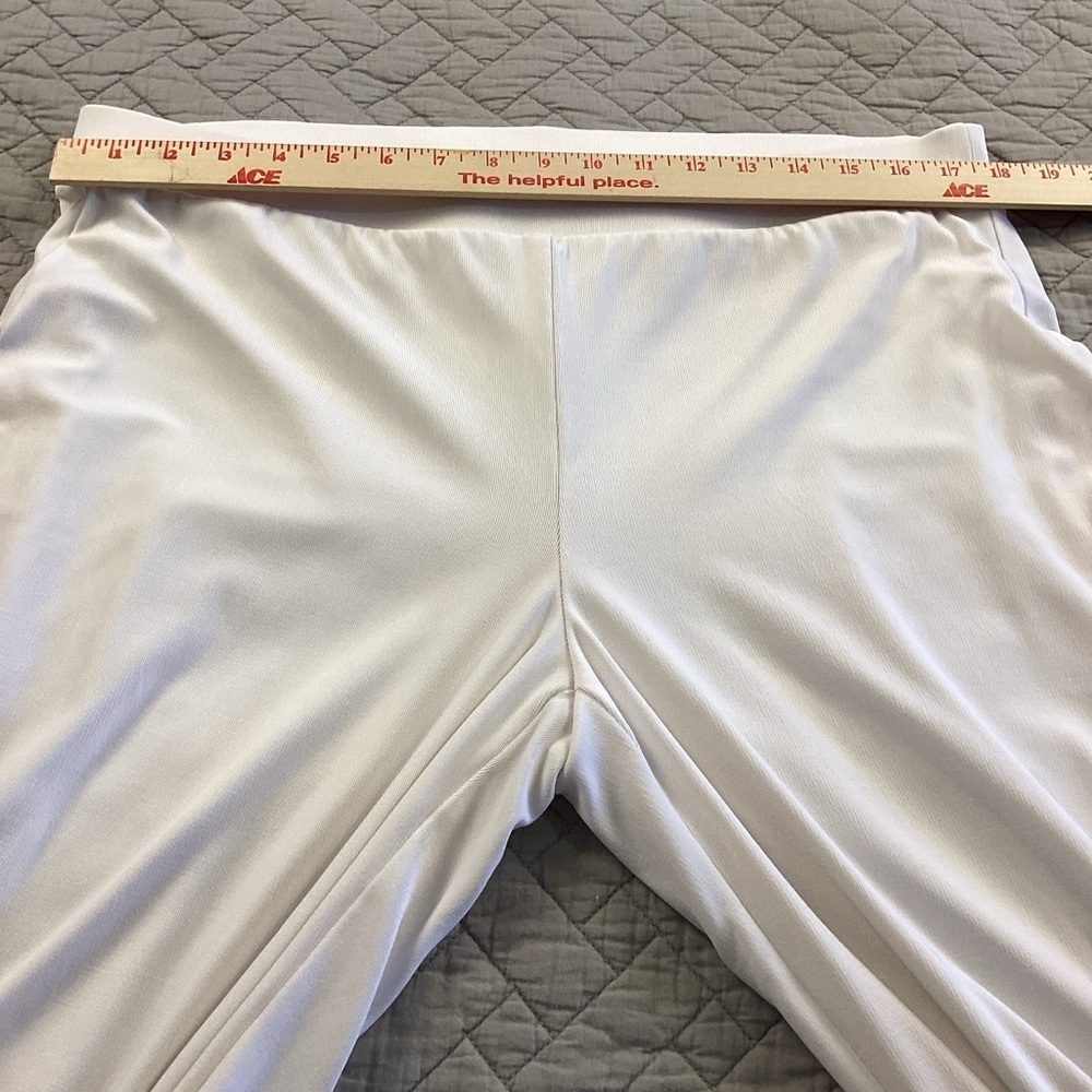Chico's Easywear White Sweat pants Sz 3 - Picture 9 of 14